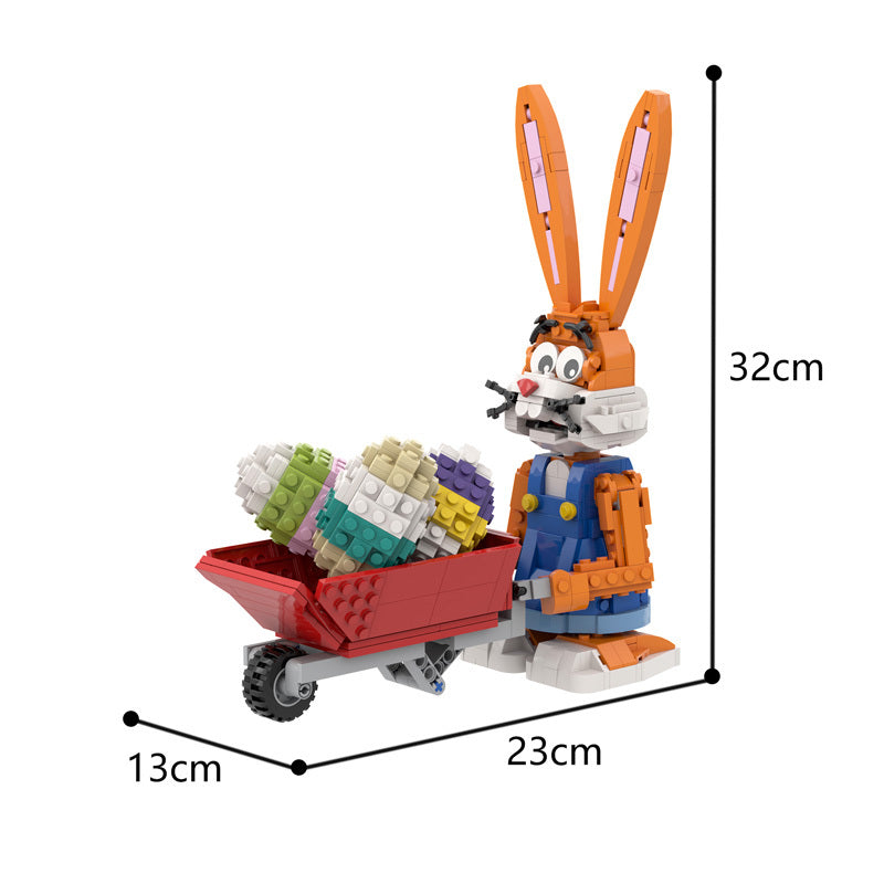 Easter Bunny Blocks Toy - See variants