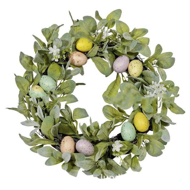 Fashion Easter Egg Door Wreath - See varieties!
