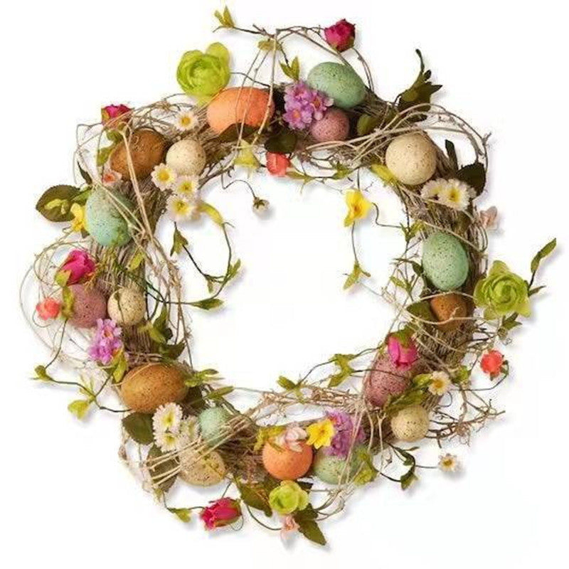 Fashion Easter Egg Door Wreath - See varieties!