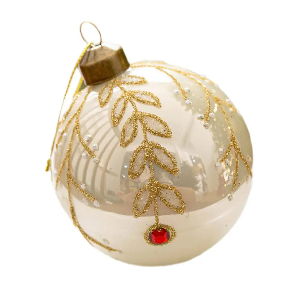 Glitter Glass Ball Ornament