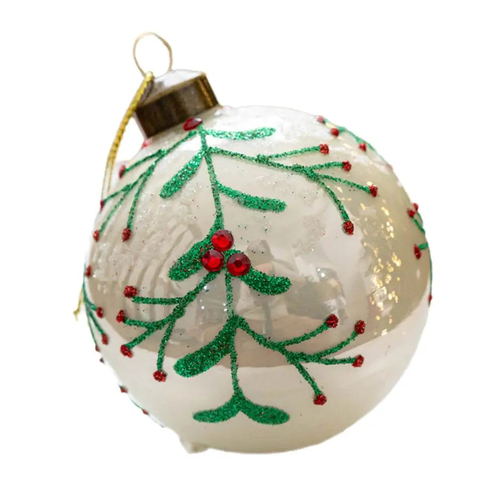 Glitter Glass Ball Ornament