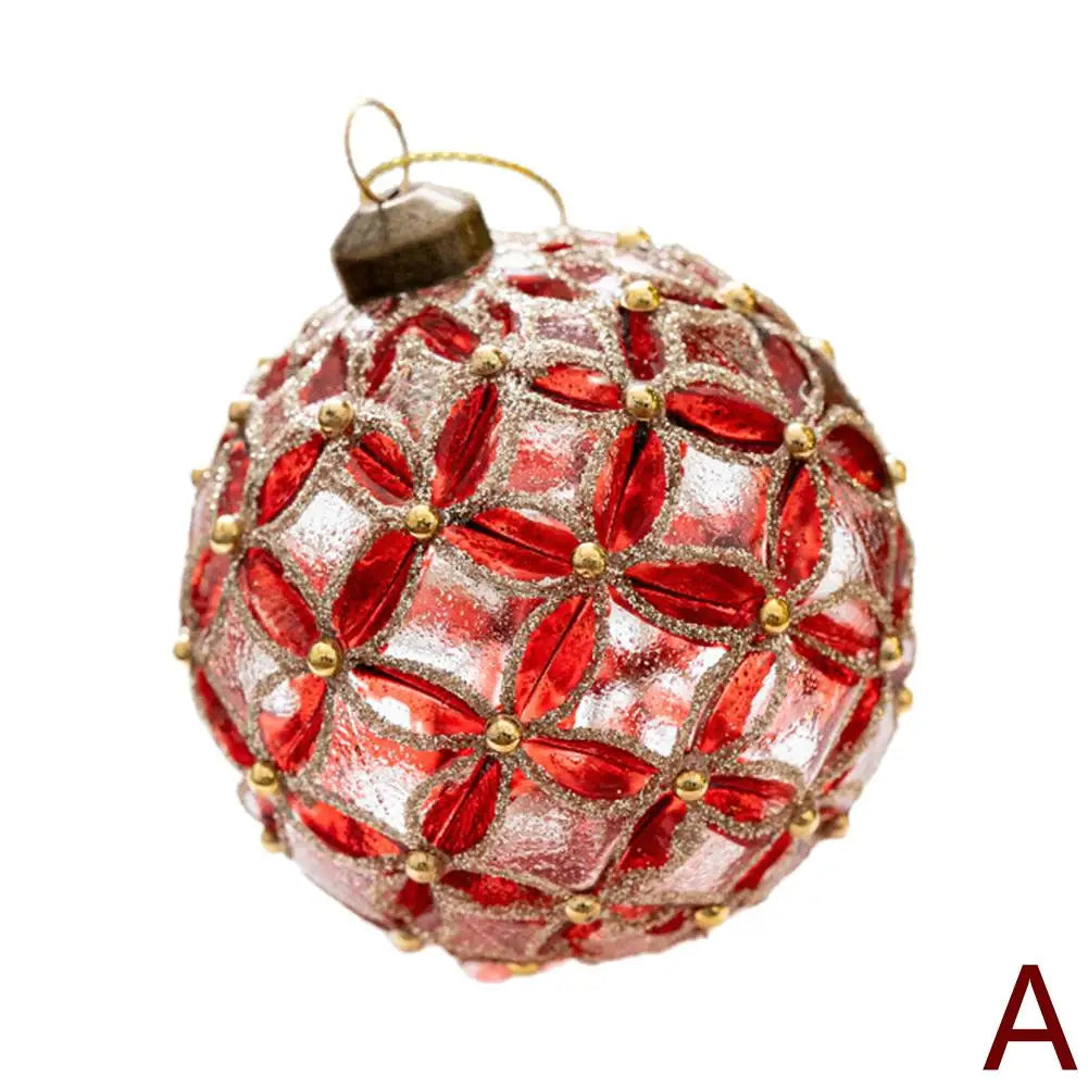 Glitter Glass Ball Ornament