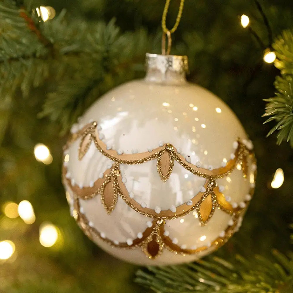 Glitter Glass Ball Ornament