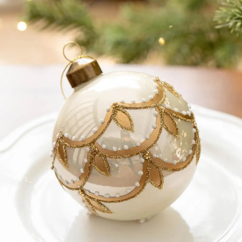 Glitter Glass Ball Ornament