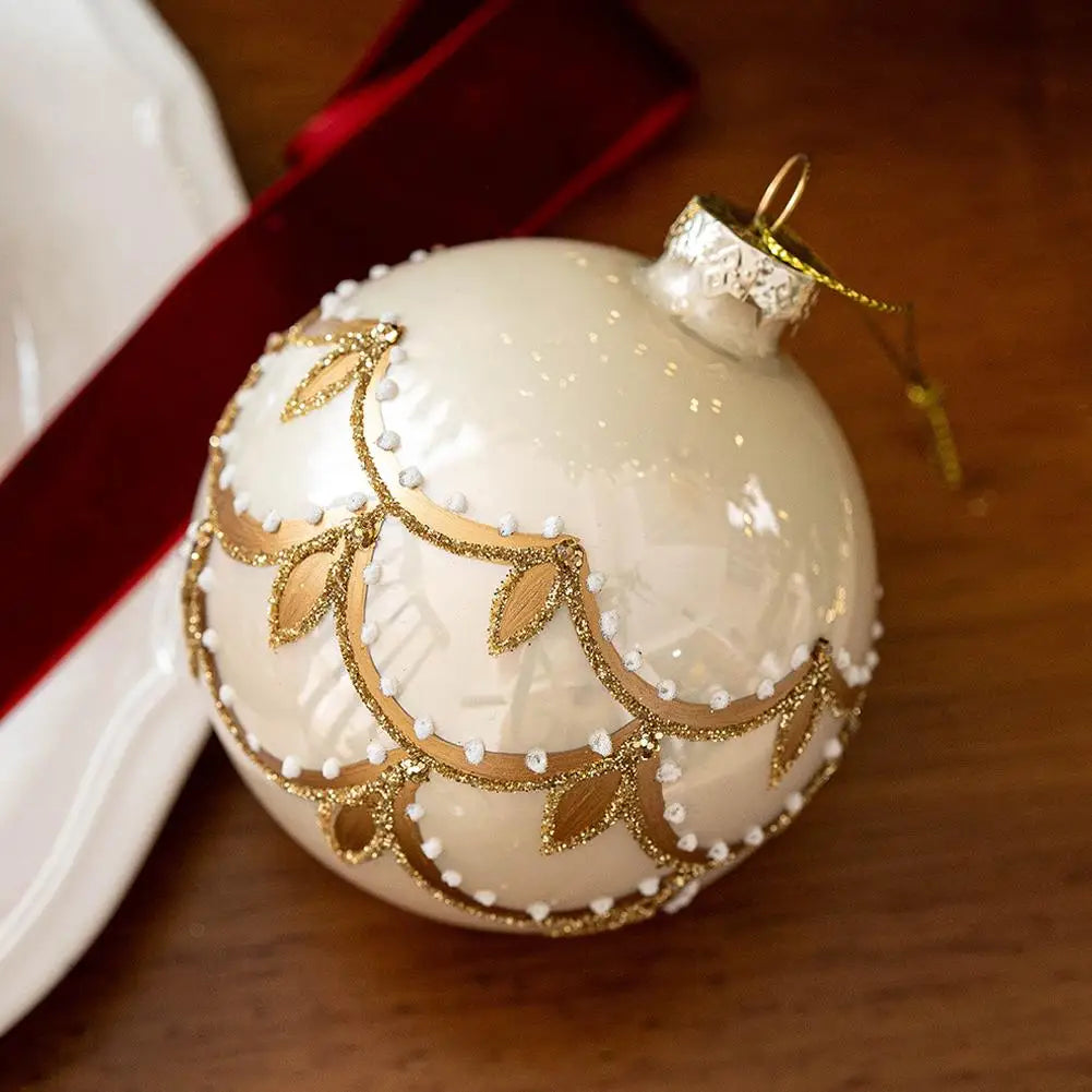 Glitter Glass Ball Ornament