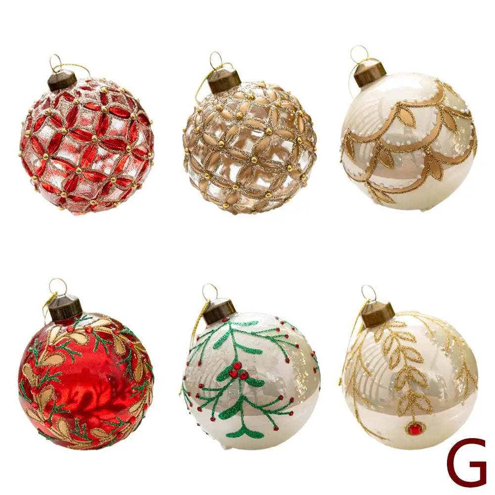 Glitter Glass Ball Ornament