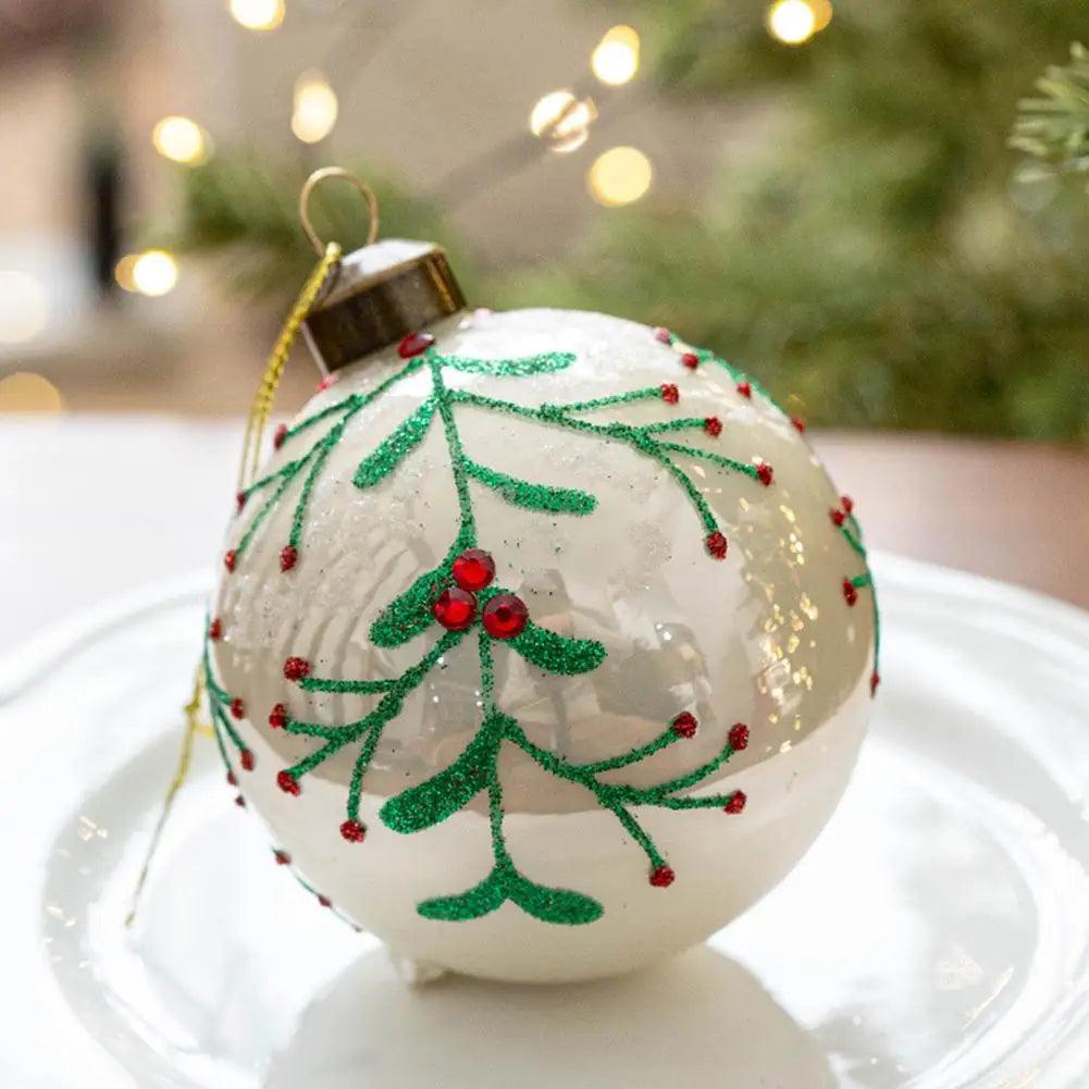 Glitter Glass Ball Ornament