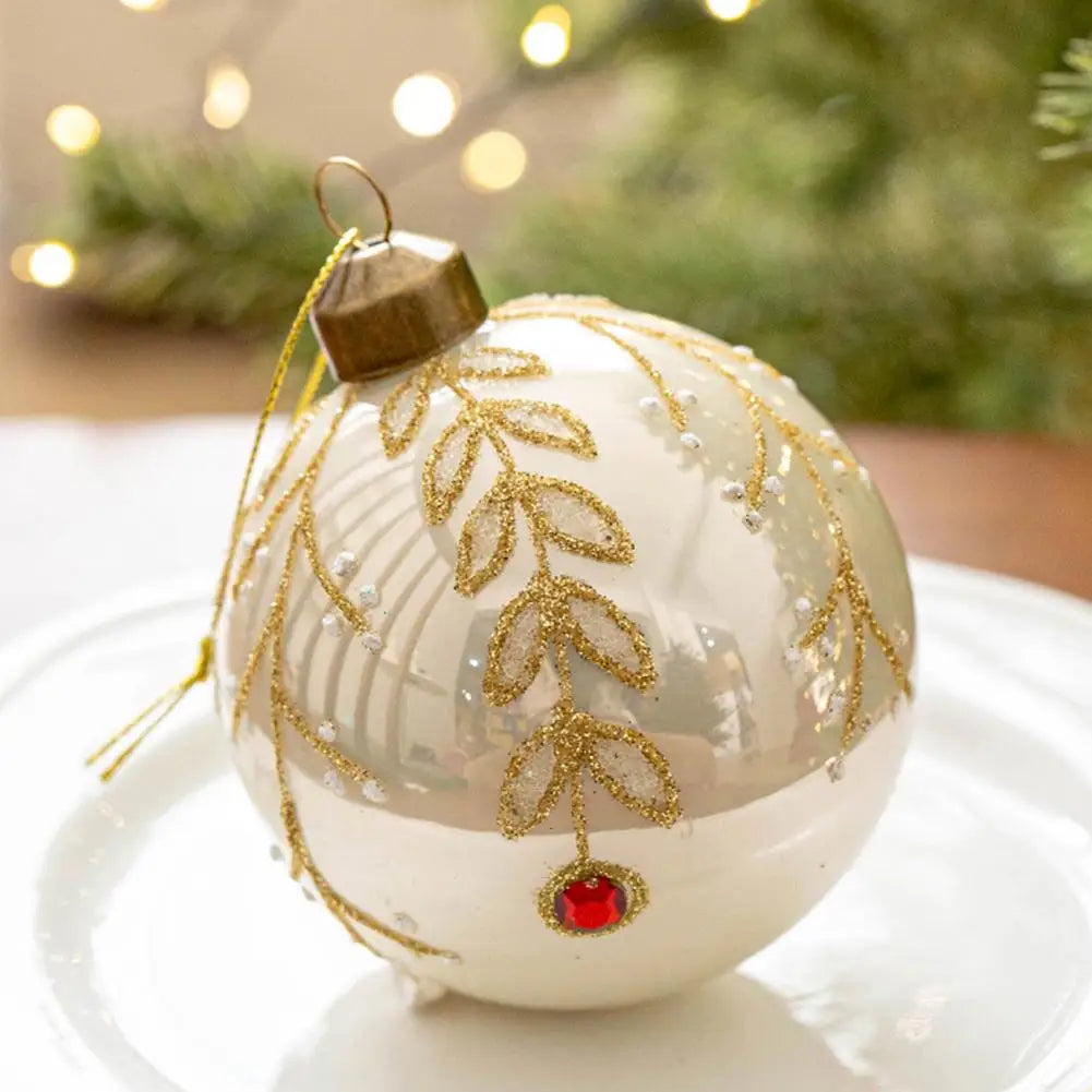Glitter Glass Ball Ornament