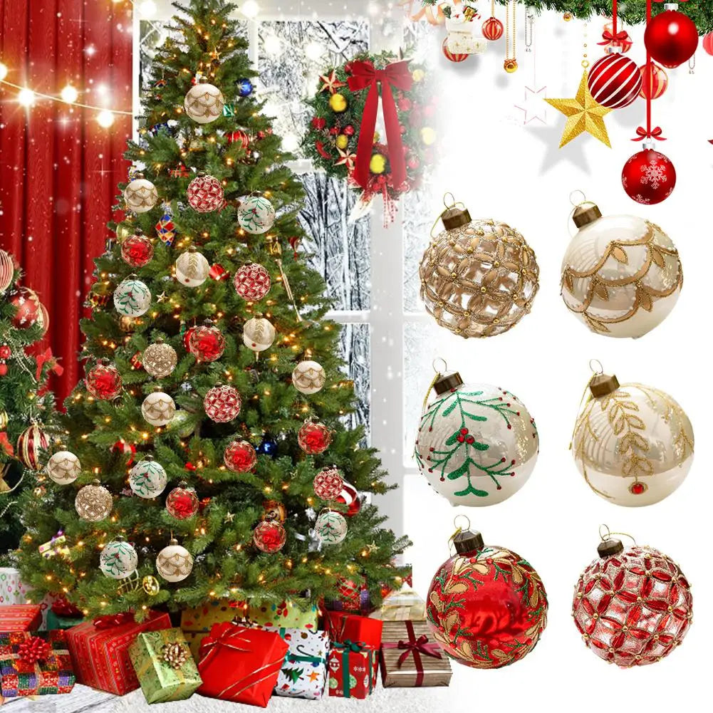 Glitter Glass Ball Ornament