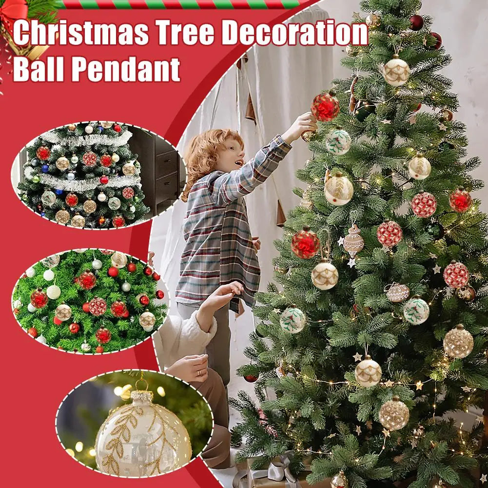 Glitter Glass Ball Ornament