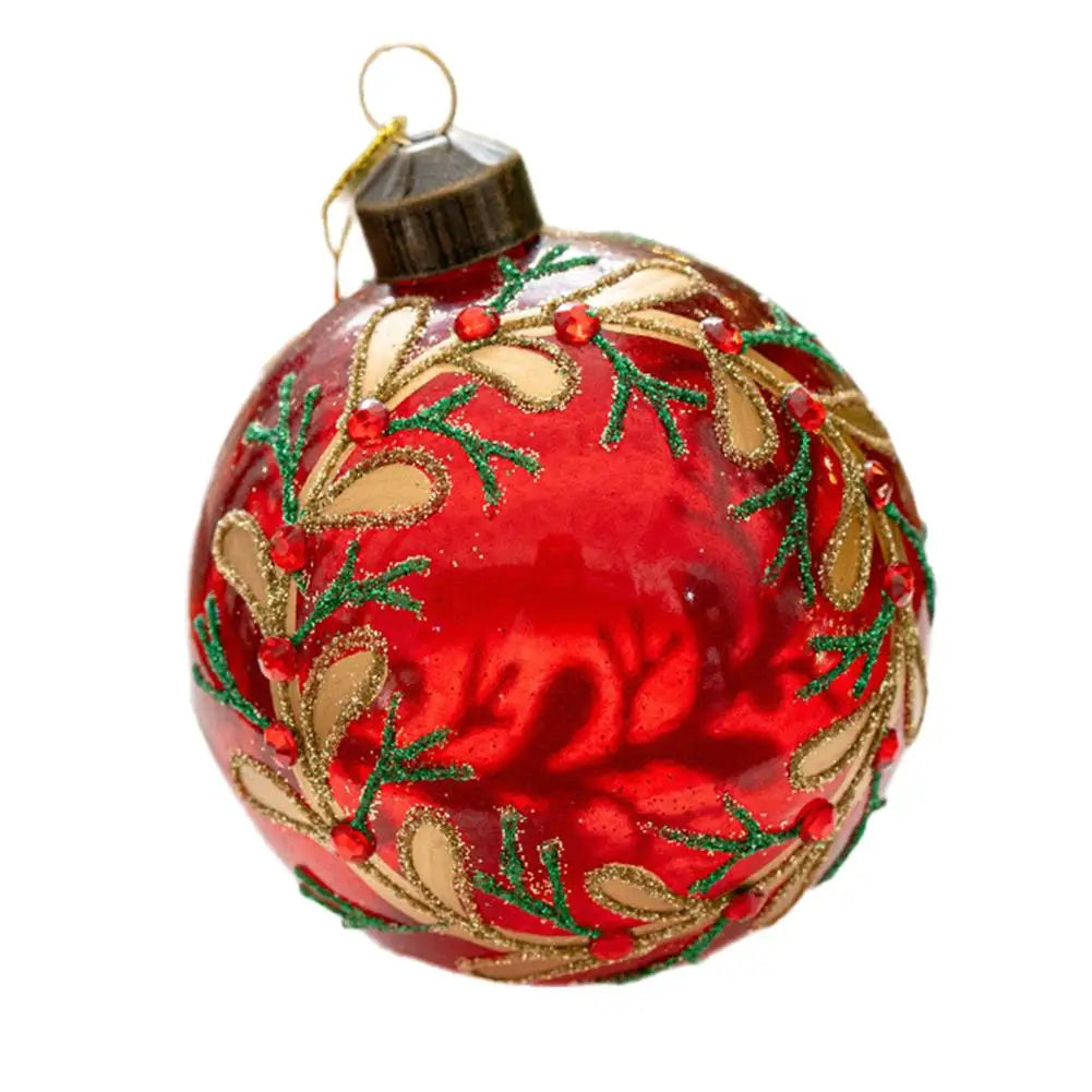 Glitter Glass Ball Ornament