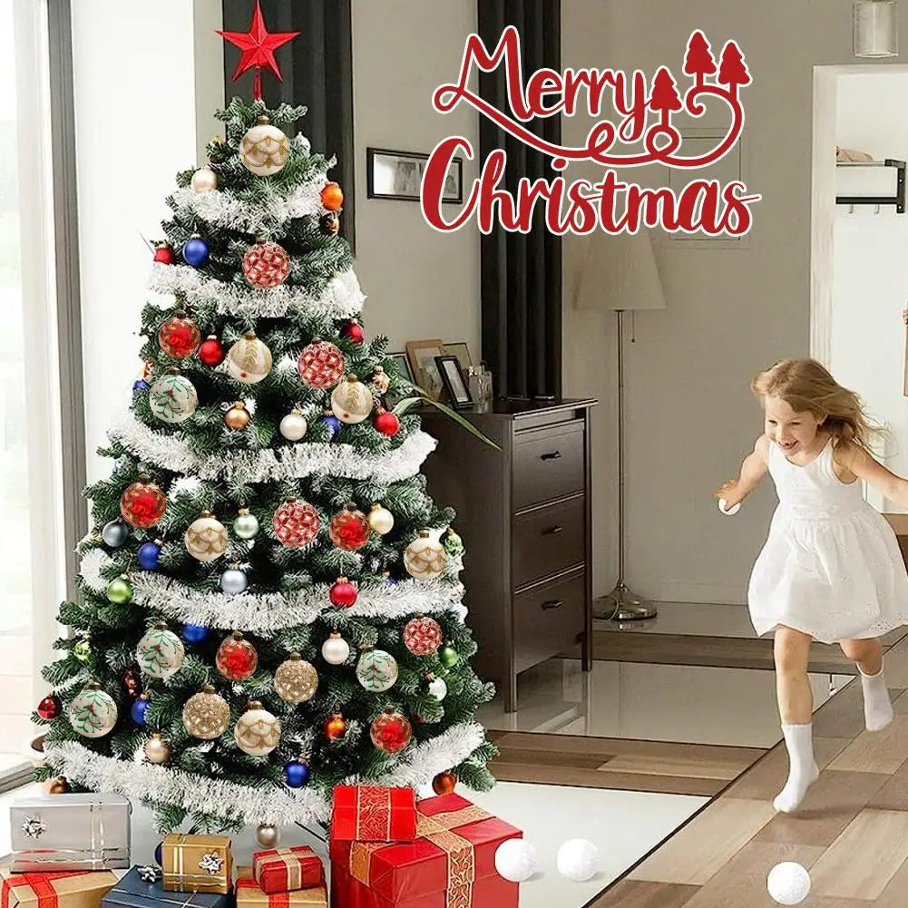 Glitter Glass Ball Ornament