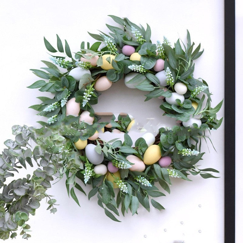Fashion Easter Egg Door Wreath - See varieties!
