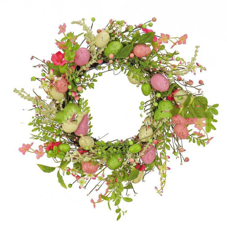 Fashion Easter Egg Door Wreath - See varieties!