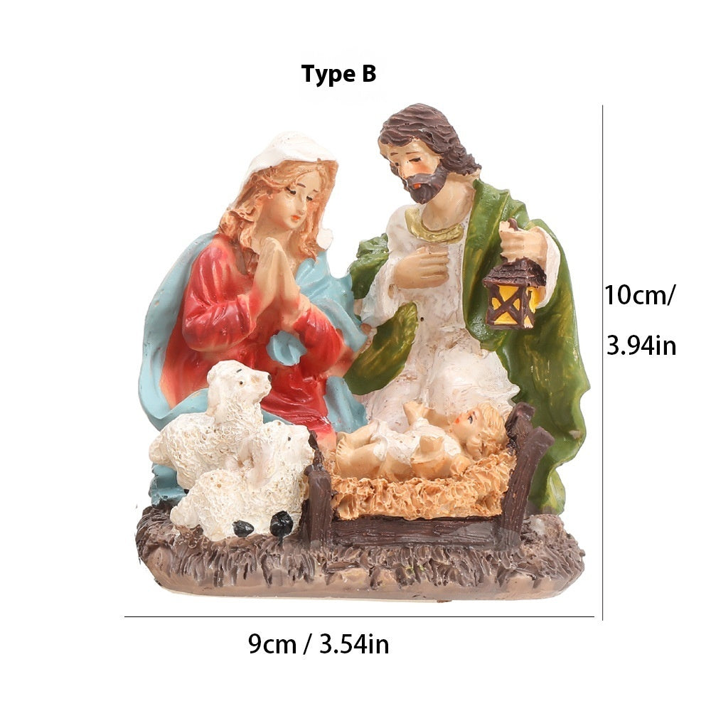 Jesus Birth Ornament