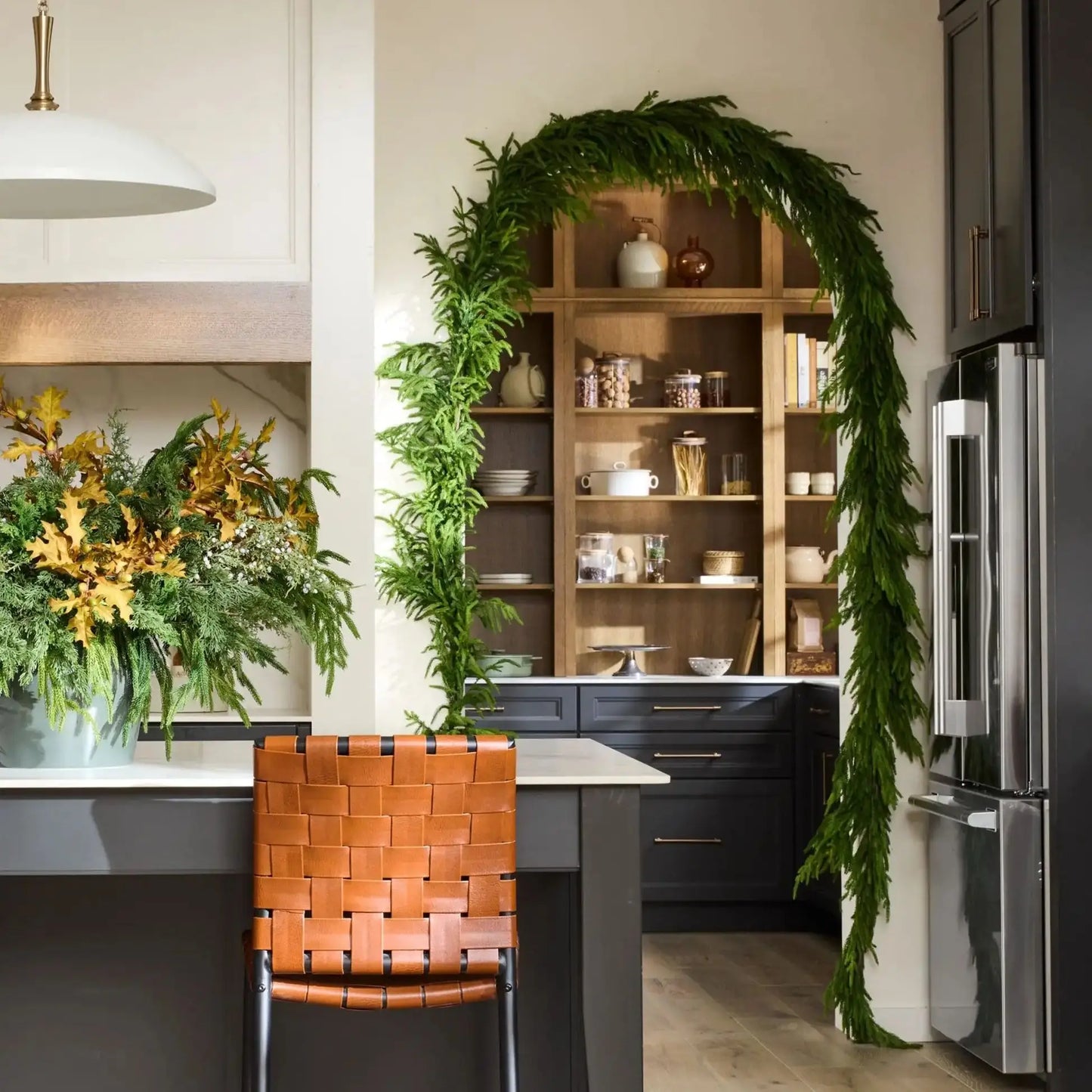 Christmas Norfolk Pine Garland