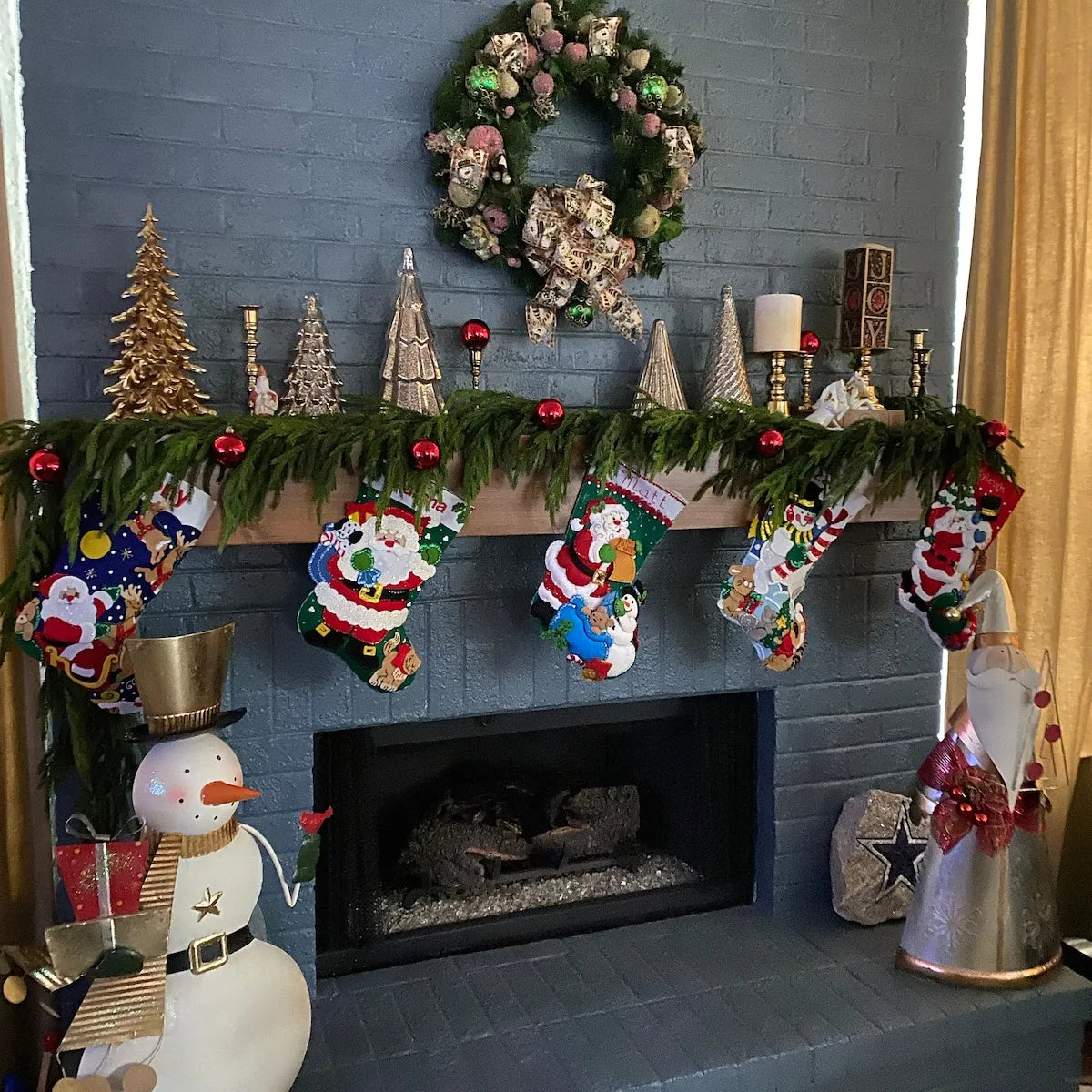 Christmas Norfolk Pine Garland