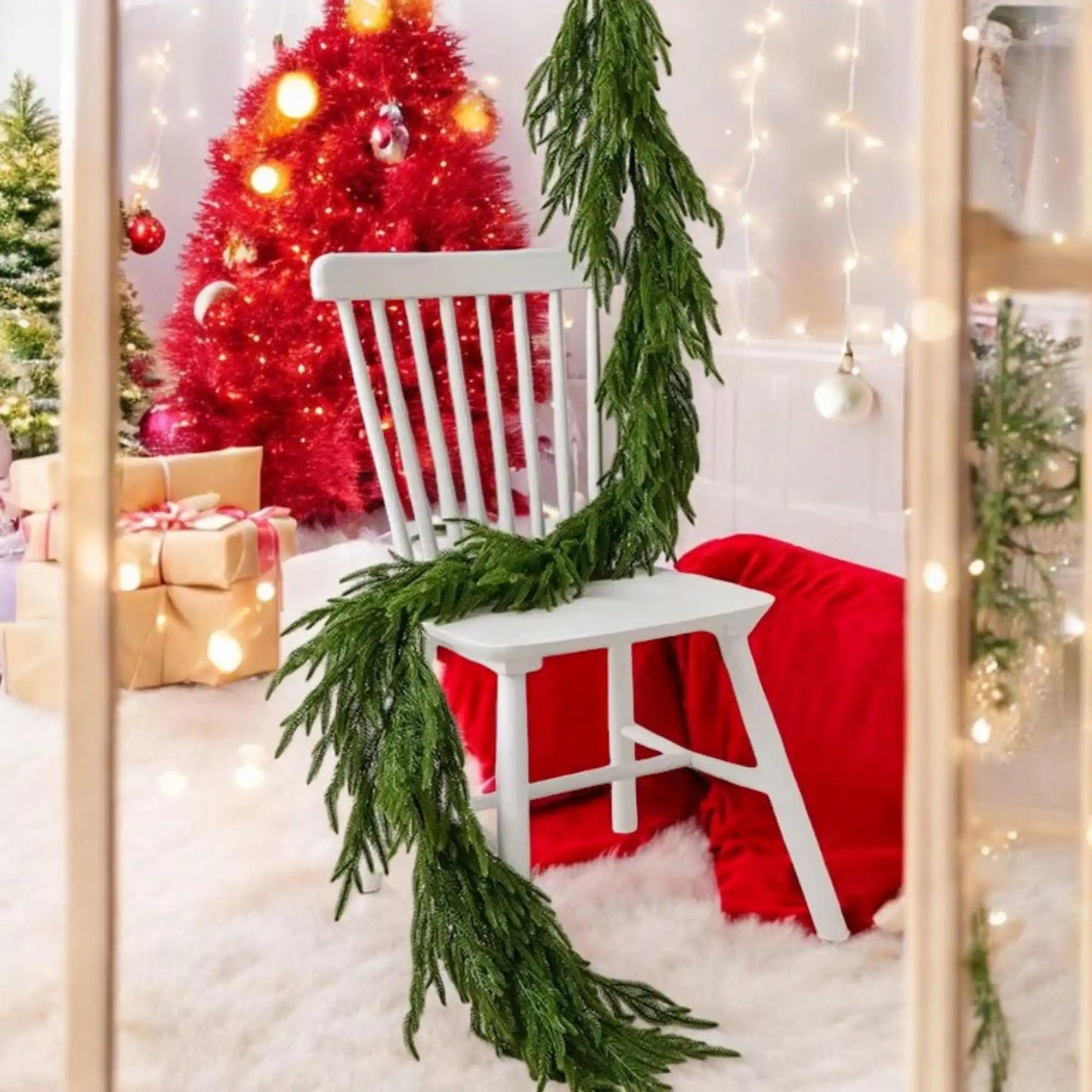 Christmas Norfolk Pine Garland