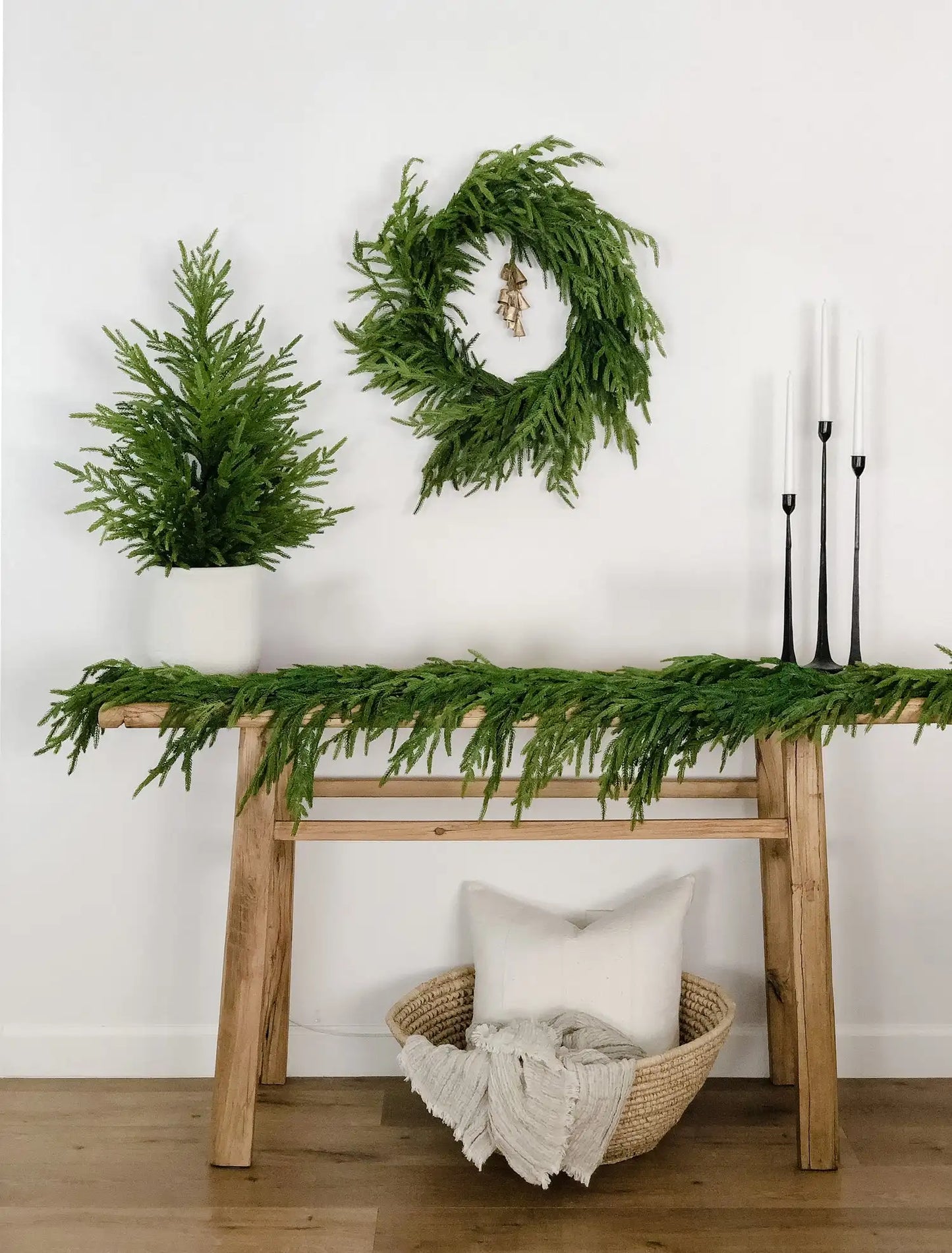 Christmas Norfolk Pine Garland