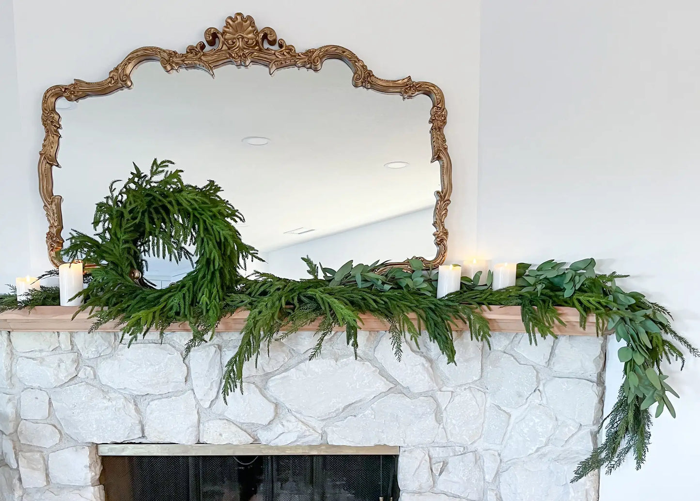Christmas Norfolk Pine Garland